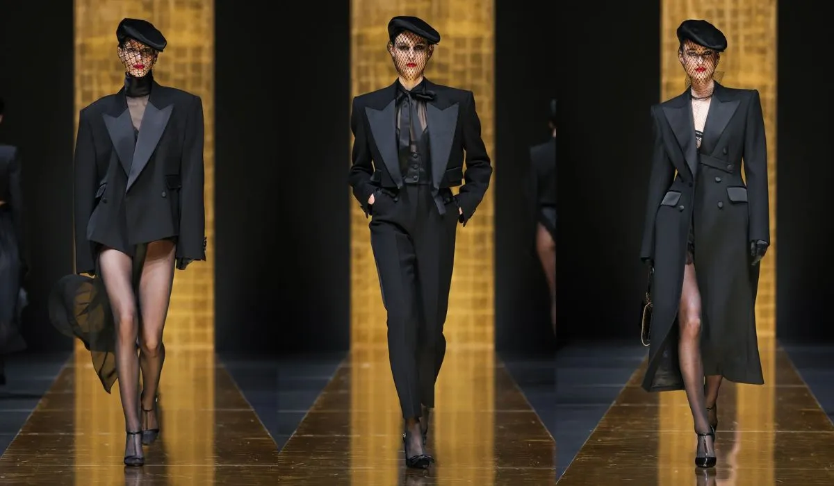 BST Docle & Gabbana Thu Đông 2025 nổi bật với các thiết kế tuxedo - 4