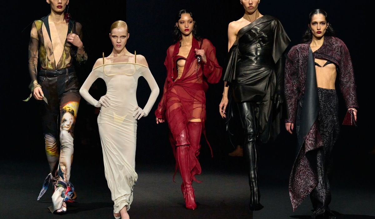 BST Mugler Thu Đông 2025 với màn trình diễn siêu thực ma mị - 1