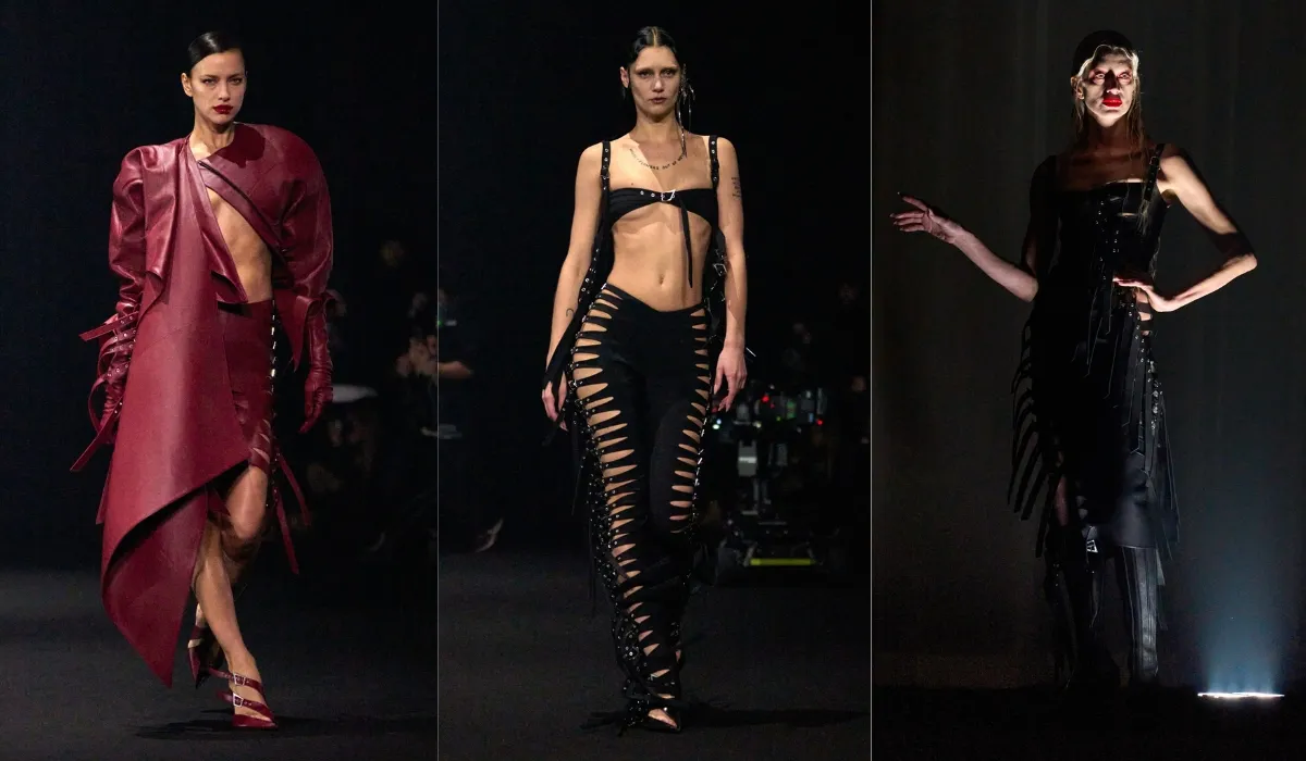 BST Mugler Thu Đông 2025 với màn trình diễn siêu thực ma mị - 2