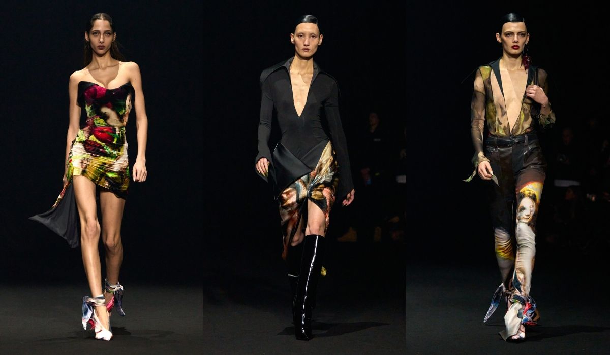 BST Mugler Thu Đông 2025 với màn trình diễn siêu thực ma mị - 5