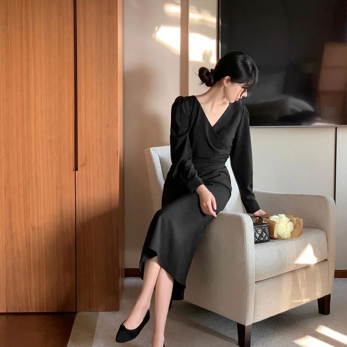 Cách buộc tóc xinh xắn, ngọt ngào khi diện váy liền - 7