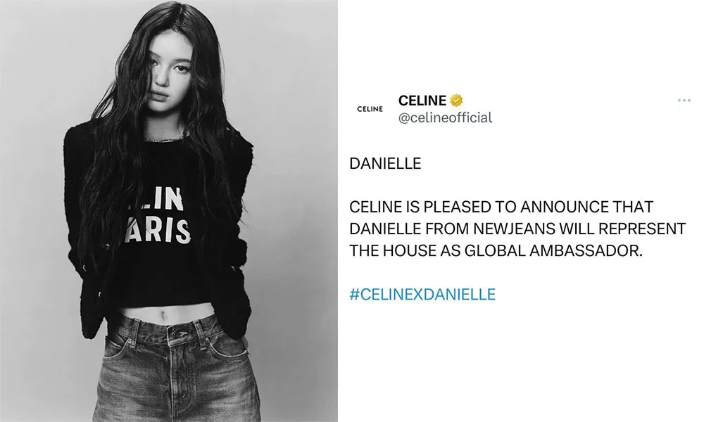 Danielle NewJeans chính thức trở thành tân đại sứ toàn cầu của Celine