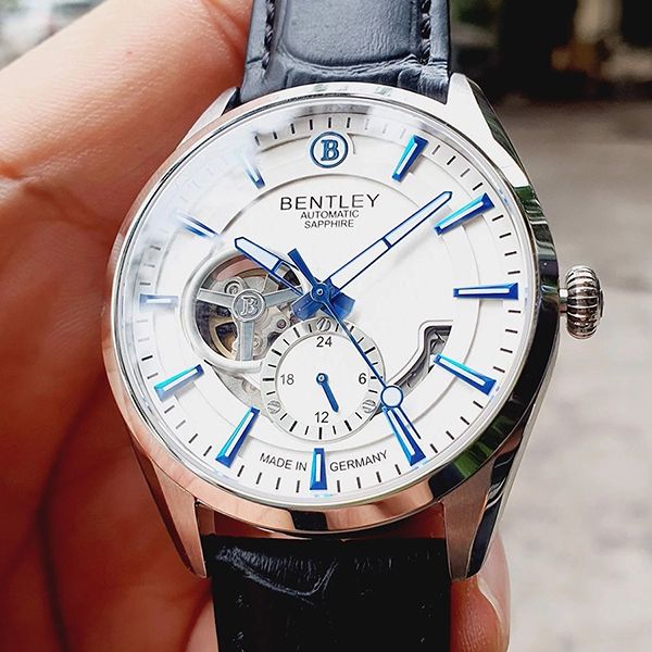 Đồng Hồ Nam Bentley BL1831-25MWWB-AMS-GL-T Màu Trắng Đen - Đồng hồ - Vua Hàng Hiệu