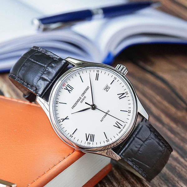 Đồng Hồ Nam Frederique Constant FC-303SN5B6W Màu Trắng Đen - Đồng hồ - Vua Hàng Hiệu