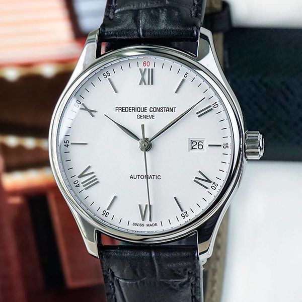 Đồng Hồ Nam Frederique Constant FC-303SN5B6W Màu Trắng Đen - Đồng hồ - Vua Hàng Hiệu