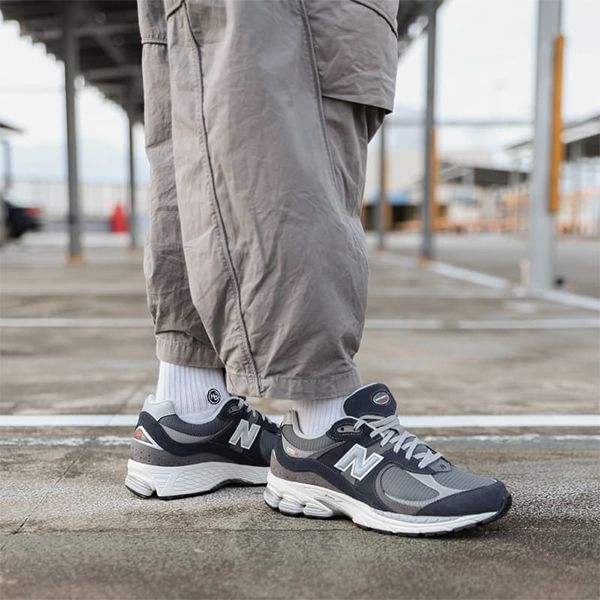 Giày Thể Thao New Balance 2002R Grey Graphite M2002RSF Màu Xanh Navy Xám Size 41 - Giày - Vua Hàng Hiệu