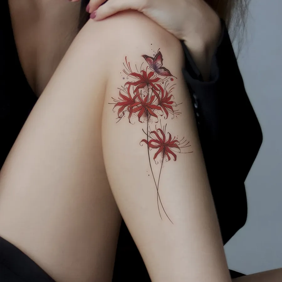 Top 55+ hình xăm hoa bỉ ngạn đẹp và có ý nghĩa sâu sắc