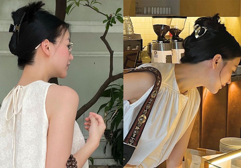 Học ngay 4 cách buộc tóc xinh, sang, thu gọn mặt hiệu quả từ sao Việt - 3