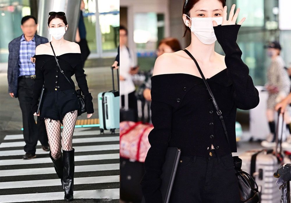 Lệch chuẩn diễn viên, Han So Hee gây sốt với style bad girl