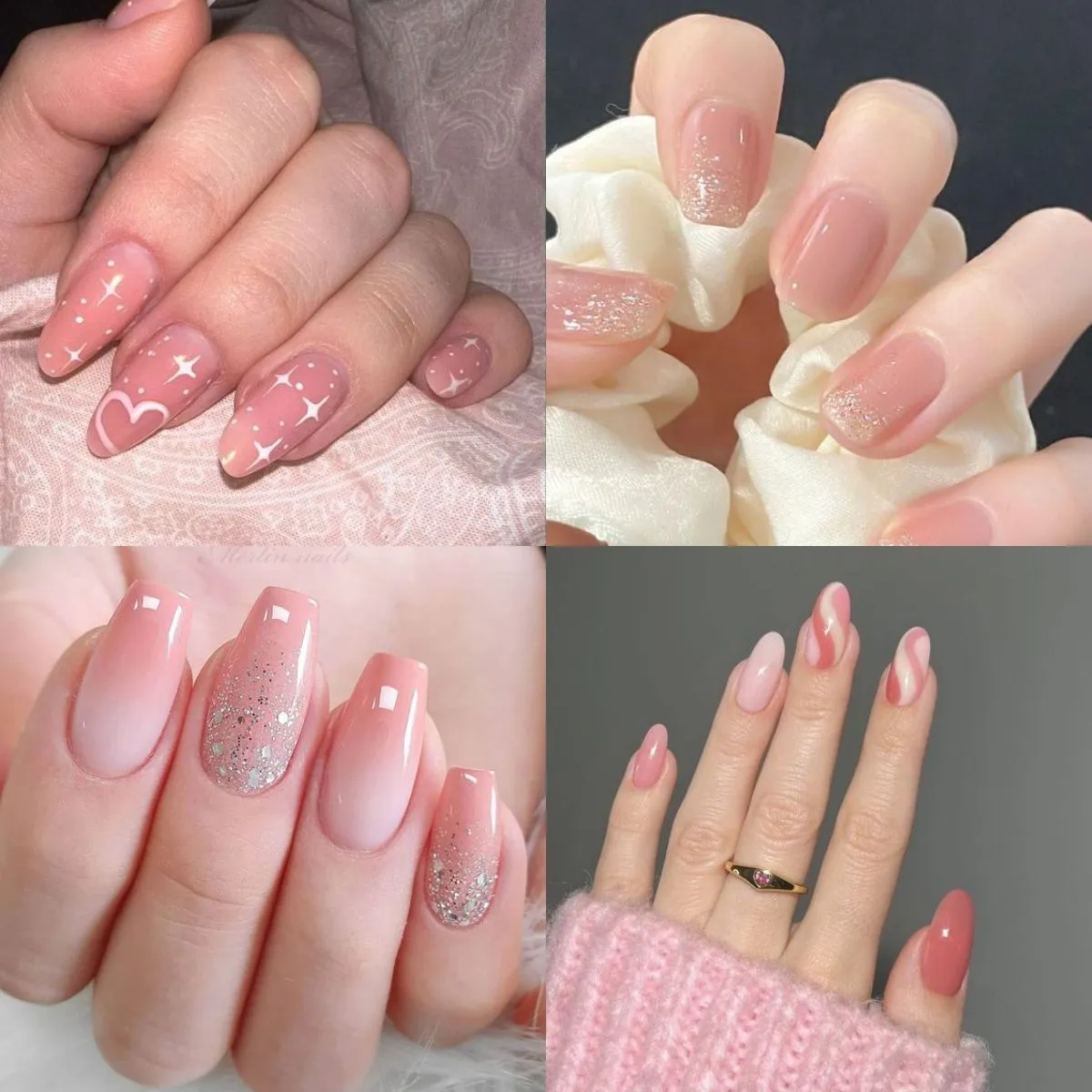 100+ mẫu nail hồng đẹp nhẹ nhàng, tự nhiên ngọt ngào