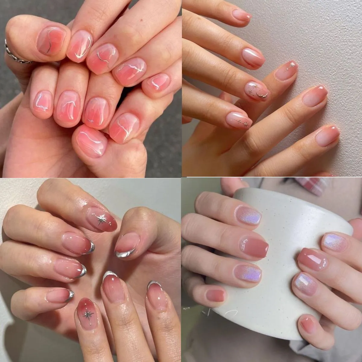 100+ mẫu nail hồng đẹp nhẹ nhàng, tự nhiên ngọt ngào