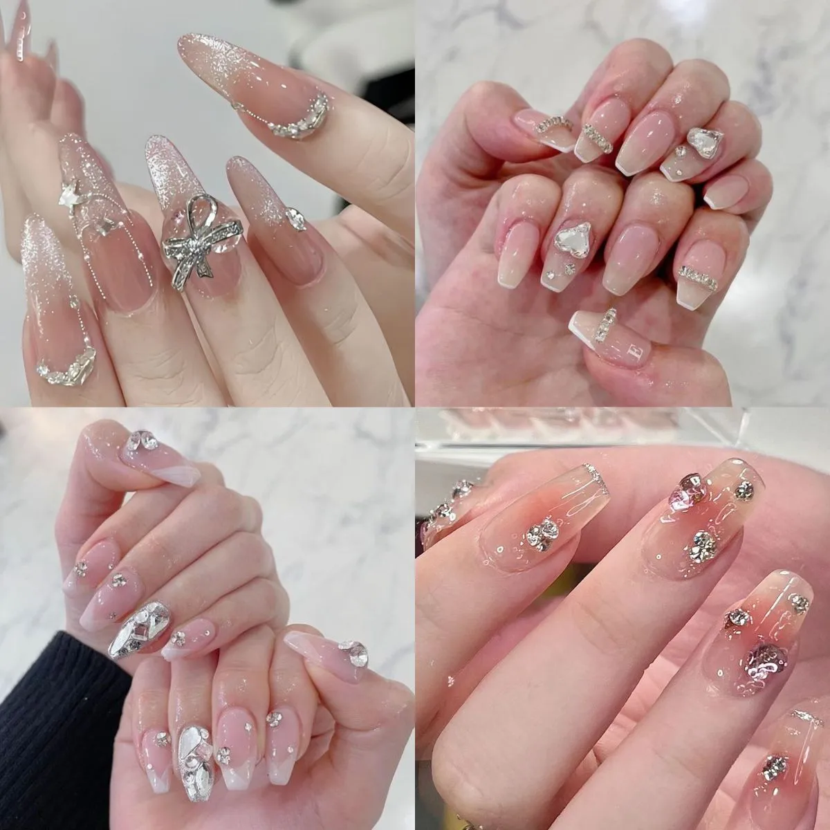 100+ mẫu nail hồng đẹp nhẹ nhàng, tự nhiên ngọt ngào