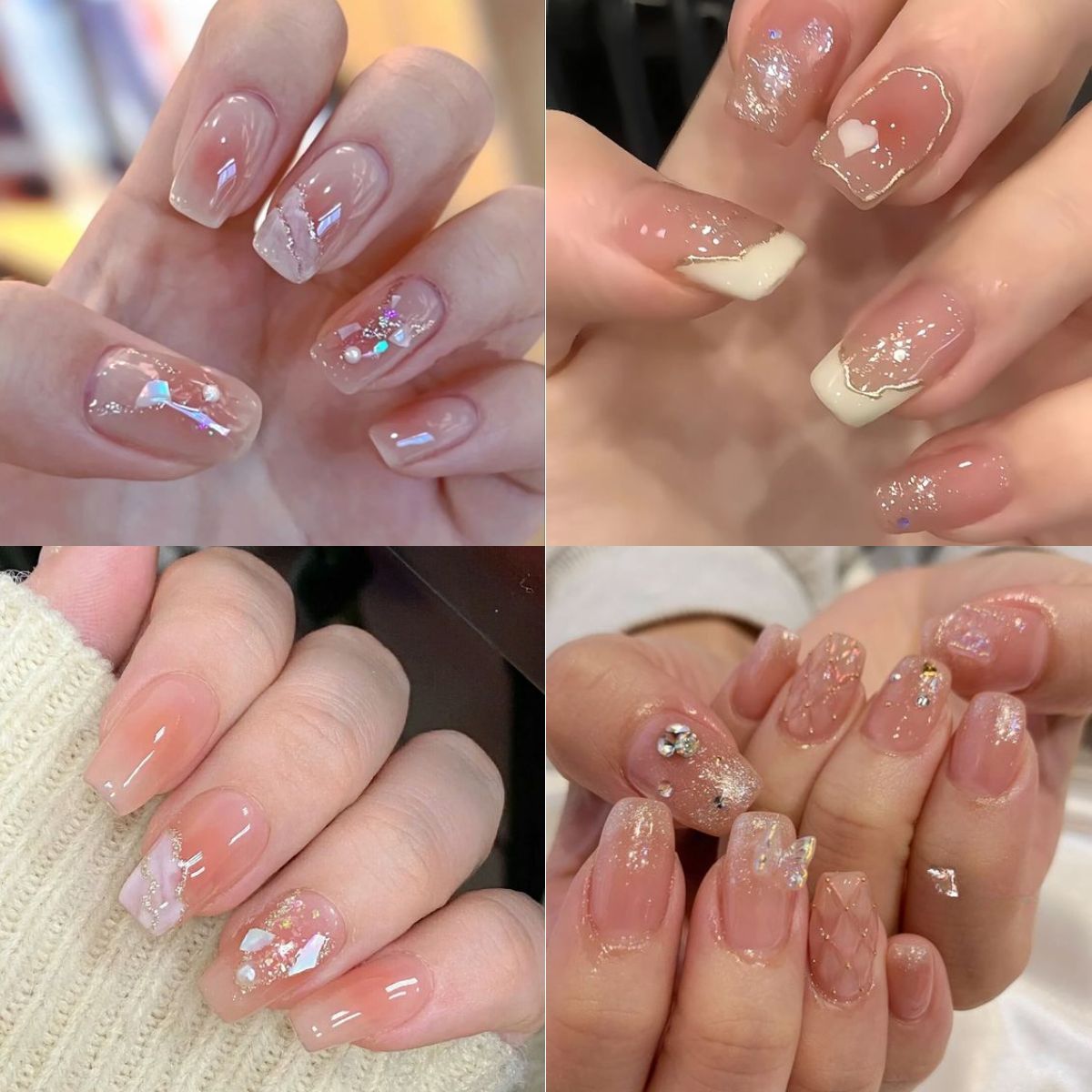 100+ mẫu nail hồng đẹp nhẹ nhàng, tự nhiên ngọt ngào