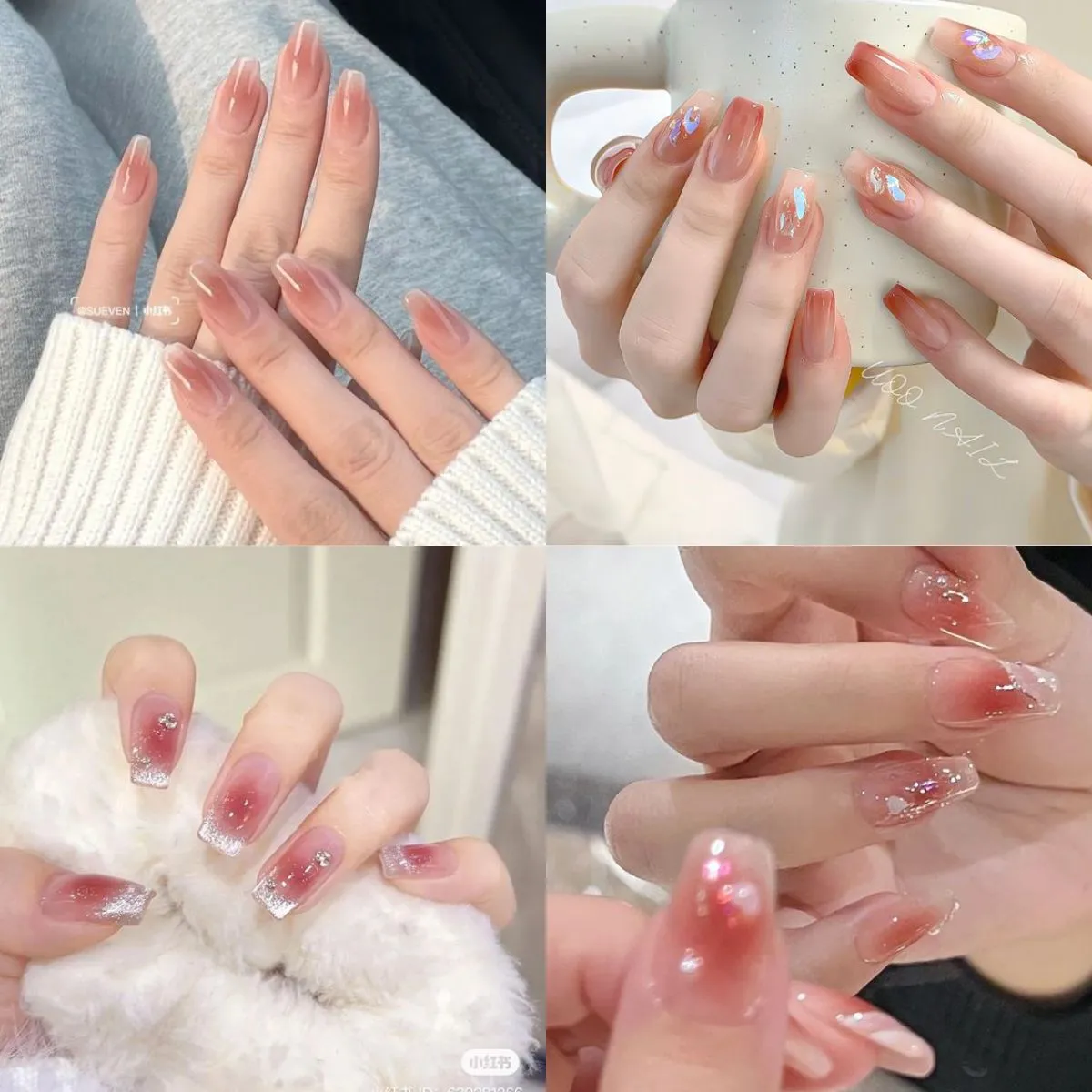 100+ mẫu nail hồng đẹp nhẹ nhàng, tự nhiên ngọt ngào