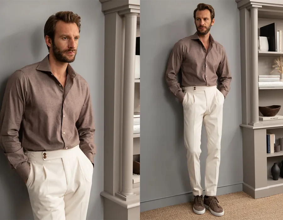 Màu taupe là gì? Cách phối đồ sành điệu với tone taupe cho nam