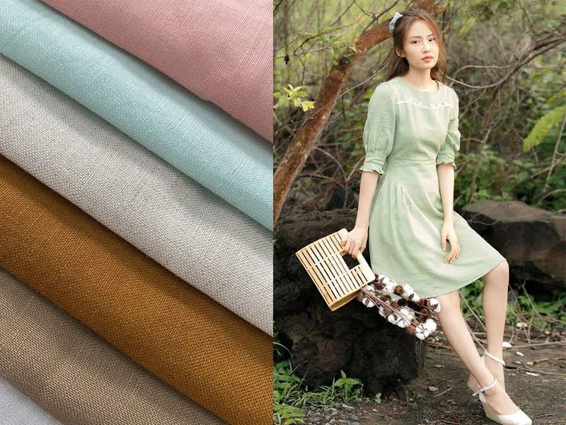 Mùa hè nên mặc vải gì thoáng mát, thấm hút mồ hôi tốt?
