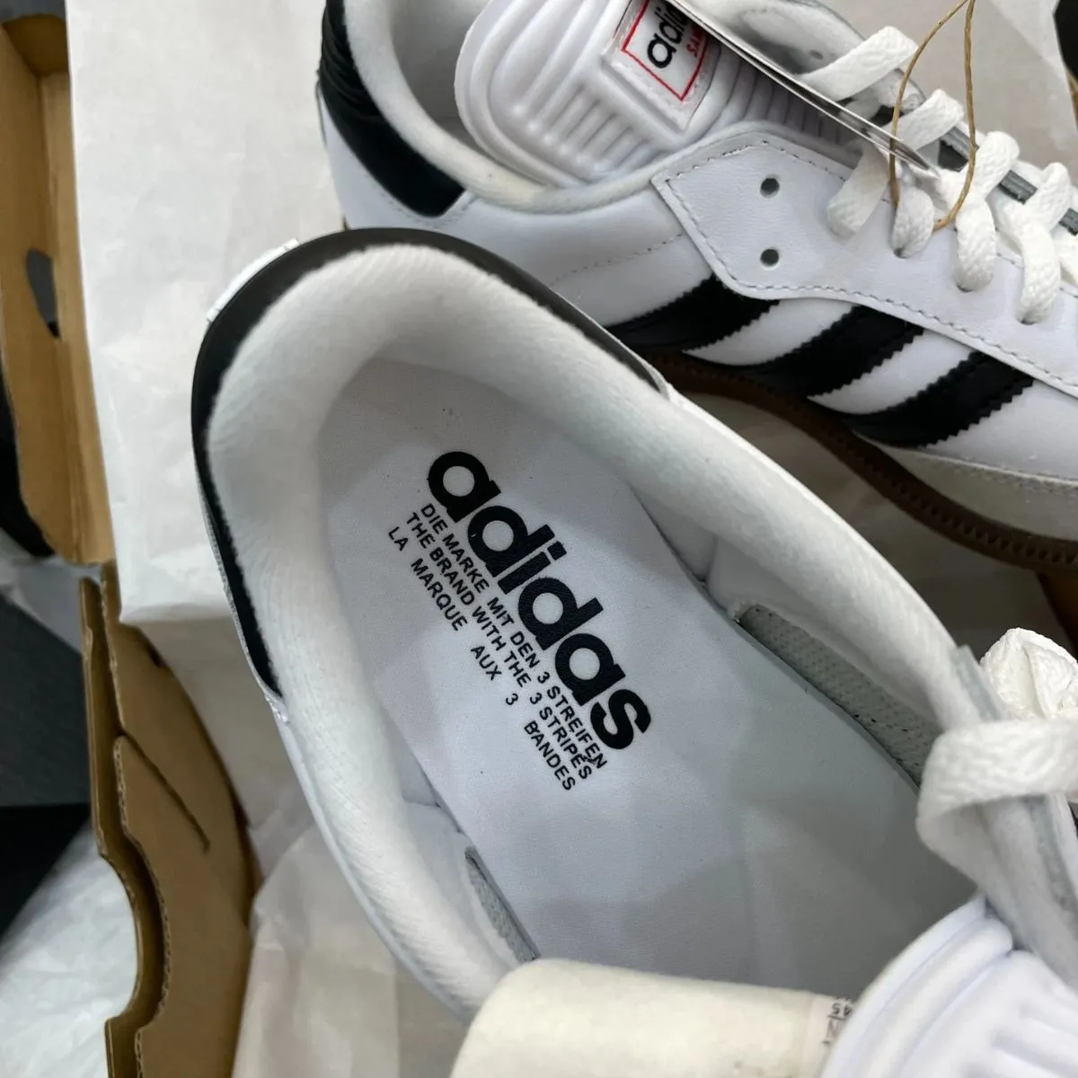 Cách phân biệt giày Adidas Samba thật giả check legit cực chuẩn