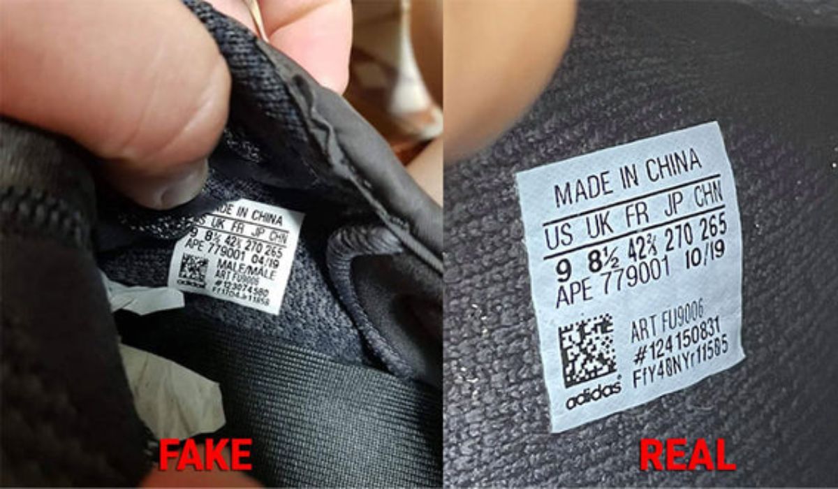 13 cách phân biệt giày Adidas Stan Smith thật giả real fake