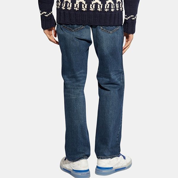 Quần Jean Nam Dolce & Gabbana D&G Navy Blue Flared Classic GP02XD G8KE5 S9001 Màu Xanh Size 46 - Thời trang - Vua Hàng Hiệu