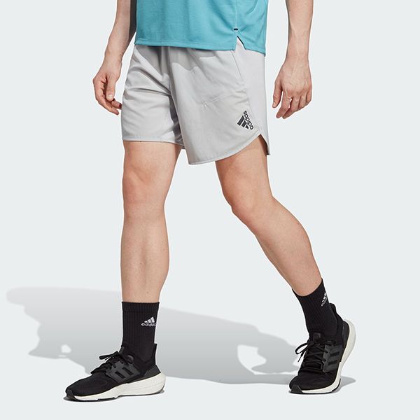 Quần Short Nam Adidas Designed For Training IC2044 Màu Xám Size XS 7in - Thời trang - Vua Hàng Hiệu