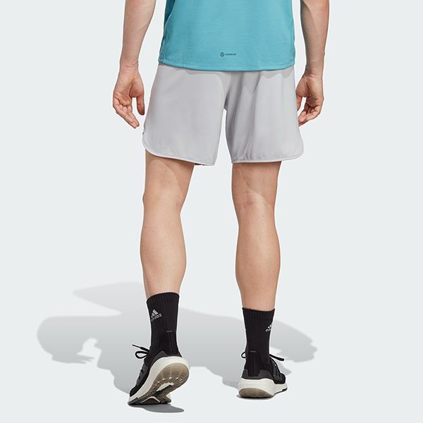 Quần Short Nam Adidas Designed For Training IC2044 Màu Xám Size XS 7in - Thời trang - Vua Hàng Hiệu