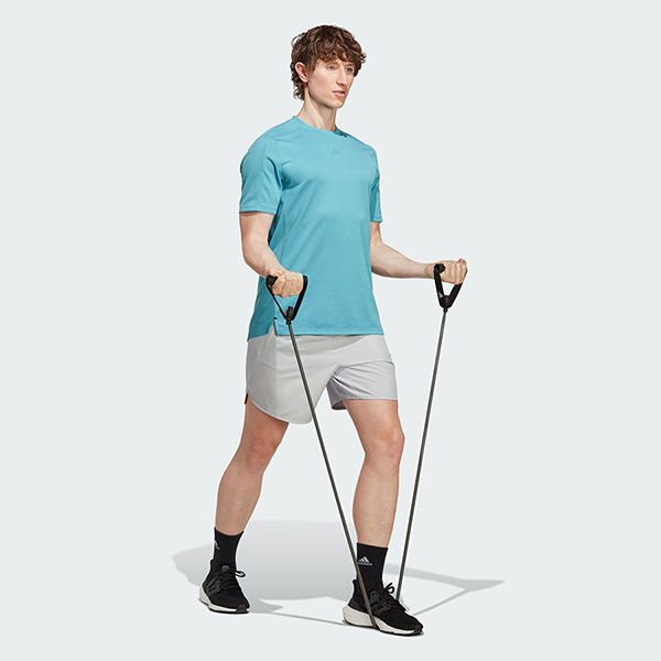 Quần Short Nam Adidas Designed For Training IC2044 Màu Xám Size XS 7in - Thời trang - Vua Hàng Hiệu