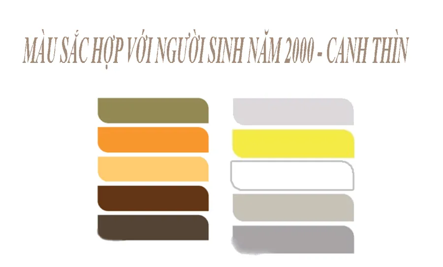 Sinh năm 2000 mệnh gì? Hợp màu nào? Cách chọn đồ hợp mệnh