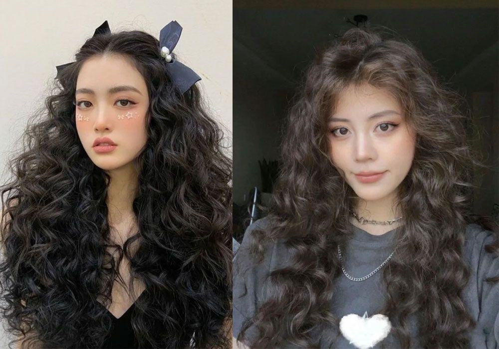 Tóc mái dài nên tạo kiểu gì để thăng hạng nhan sắc?