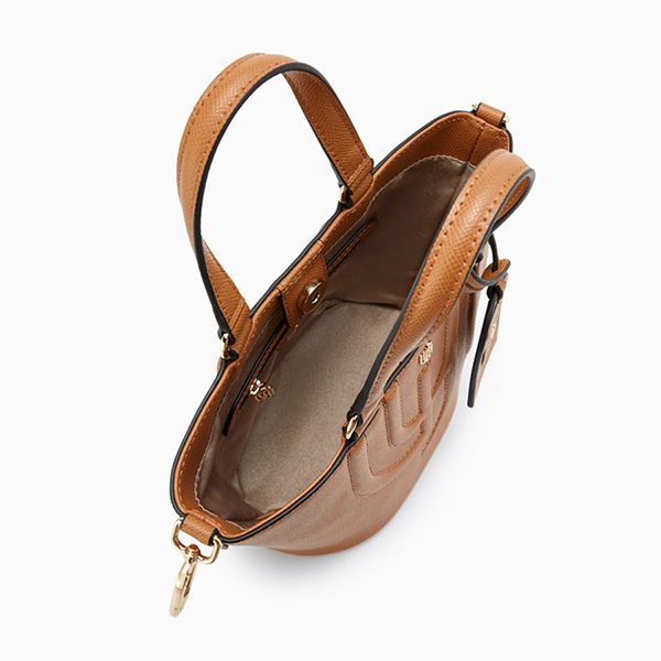 Túi Tote Nữ Lyn Infinite Laxy S Bucket LL24MBS082 Màu Nâu - Túi xách - Vua Hàng Hiệu