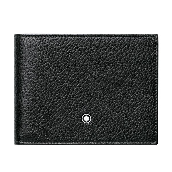 Ví Nam Montblanc Meisterstuck Soft Grain Wallet 113305 Màu Đen - Túi xách - Vua Hàng Hiệu