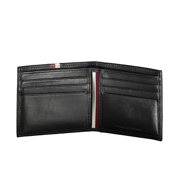 Ví Nam Tommy Hilfiger Wallet AM0AM11600_NEBDS Màu Đen - Túi xách - Vua Hàng Hiệu