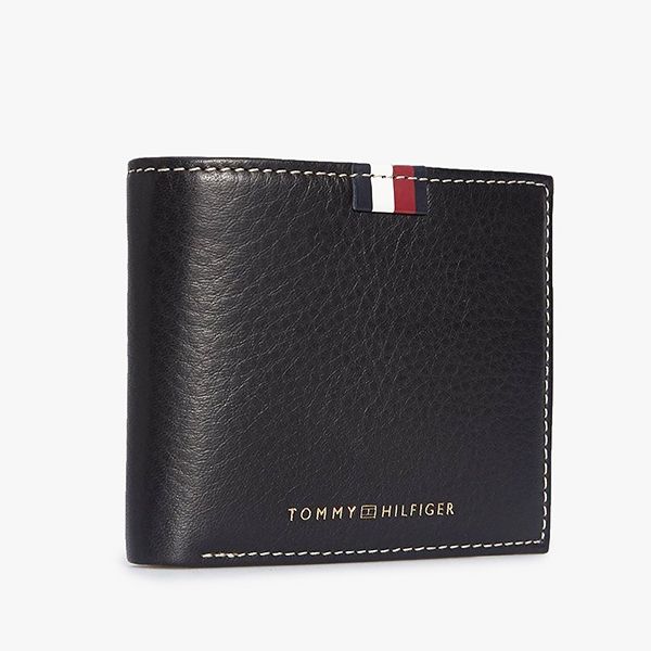 Ví Nam Tommy Hilfiger Wallet AM0AM11600_NEBDS Màu Đen - Túi xách - Vua Hàng Hiệu