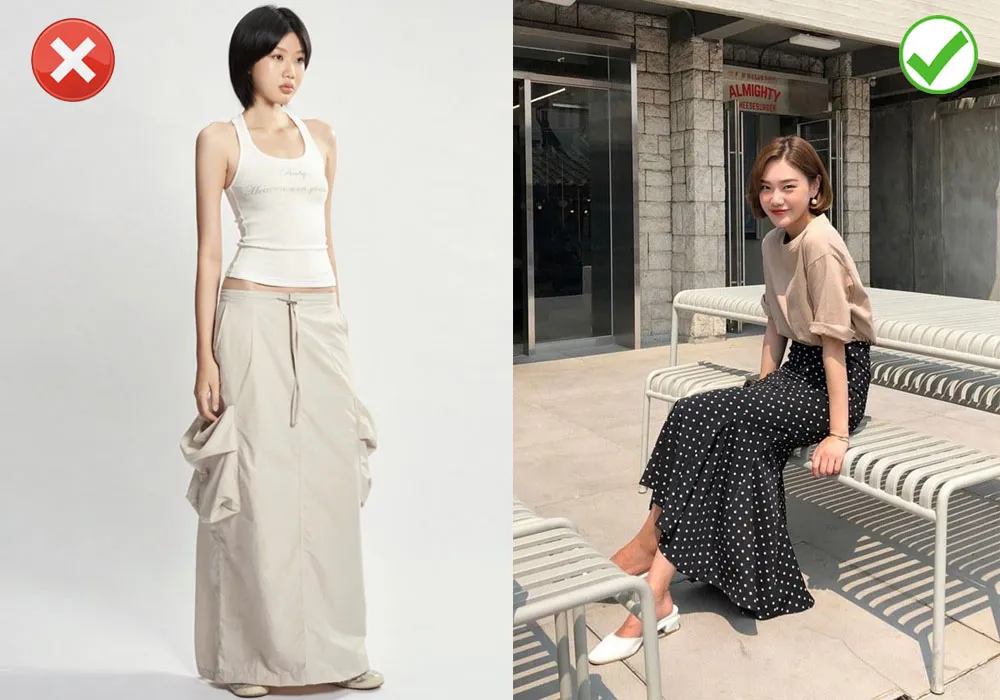 4 kiểu chân váy tưởng đẹp hóa ra dìm dáng nàng nên tránh