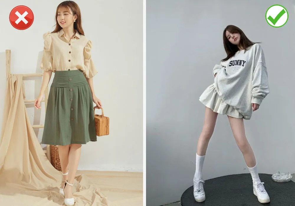 4 kiểu chân váy tưởng đẹp hóa ra dìm dáng nàng nên tránh