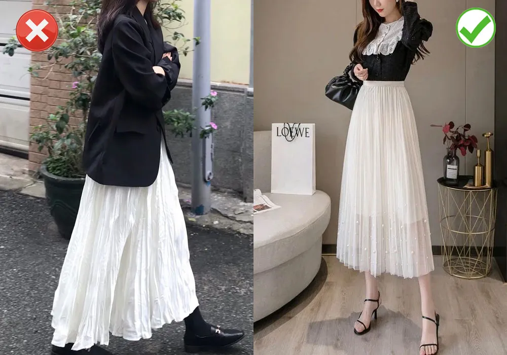 4 kiểu chân váy tưởng đẹp hóa ra dìm dáng nàng nên tránh