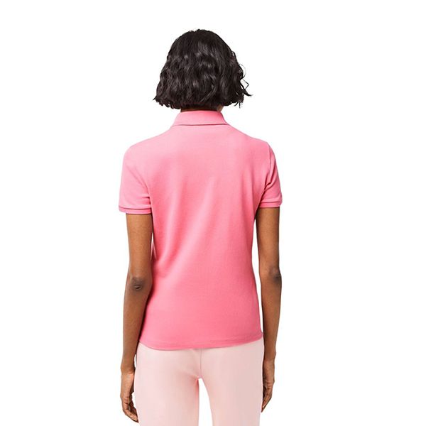 Áo Polo Nữ Lacoste Women's Slim Fit Stretch Cotton Piqué Polo PF5462 2R3 Màu Hồng Size 32 - Thời trang - Vua Hàng Hiệu