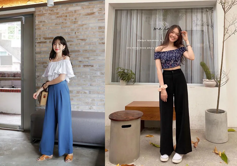 Áo trễ vai tay bồng mặc với gì đẹp? Gợi cách phối đồ xinh, tôn dáng