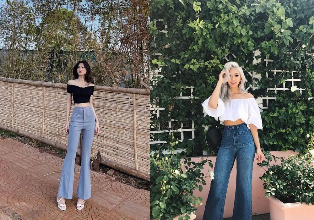 Áo trễ vai tay bồng mặc với gì đẹp? Gợi cách phối đồ xinh, tôn dáng