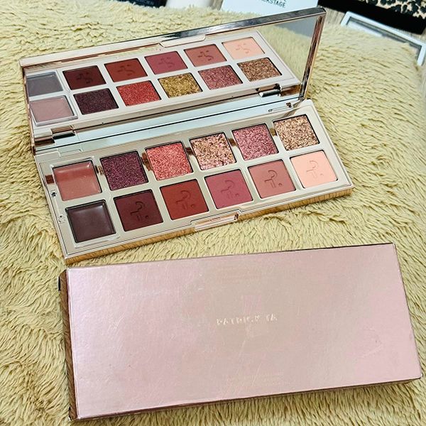 Bảng Phấn Mắt Patrick Ta Major Dimension II Rose Eyeshadow Palette 12 Ô Màu - Trang điểm - Vua Hàng Hiệu