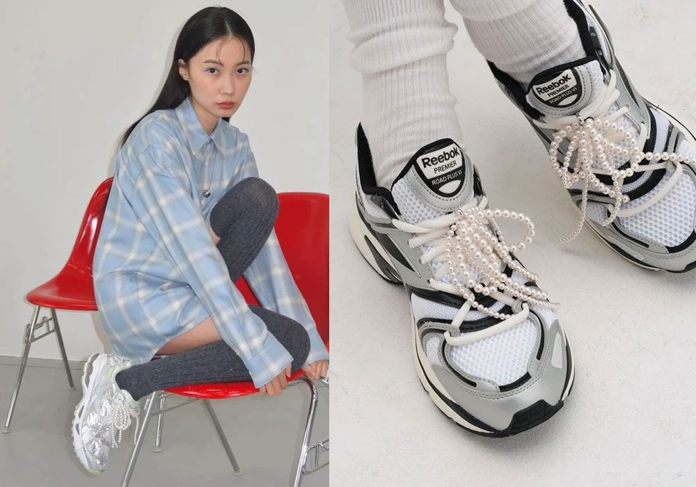 Bắt trend đính ngọc trai lên giày đang gây bão, F5 tủ giày không khó - 1