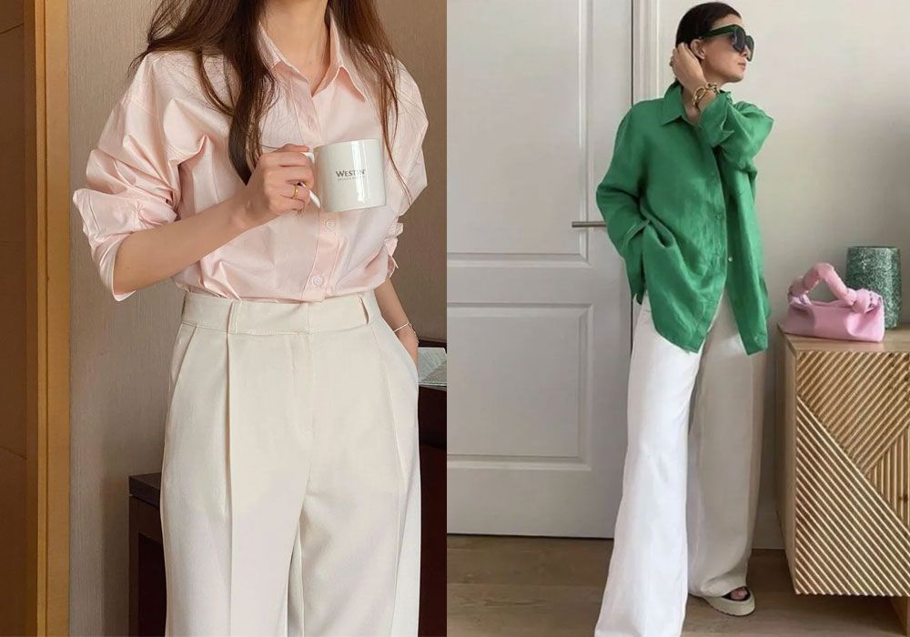 10 cách mặc quần trắng đẹp, sành điệu trong mọi hoàn cảnh