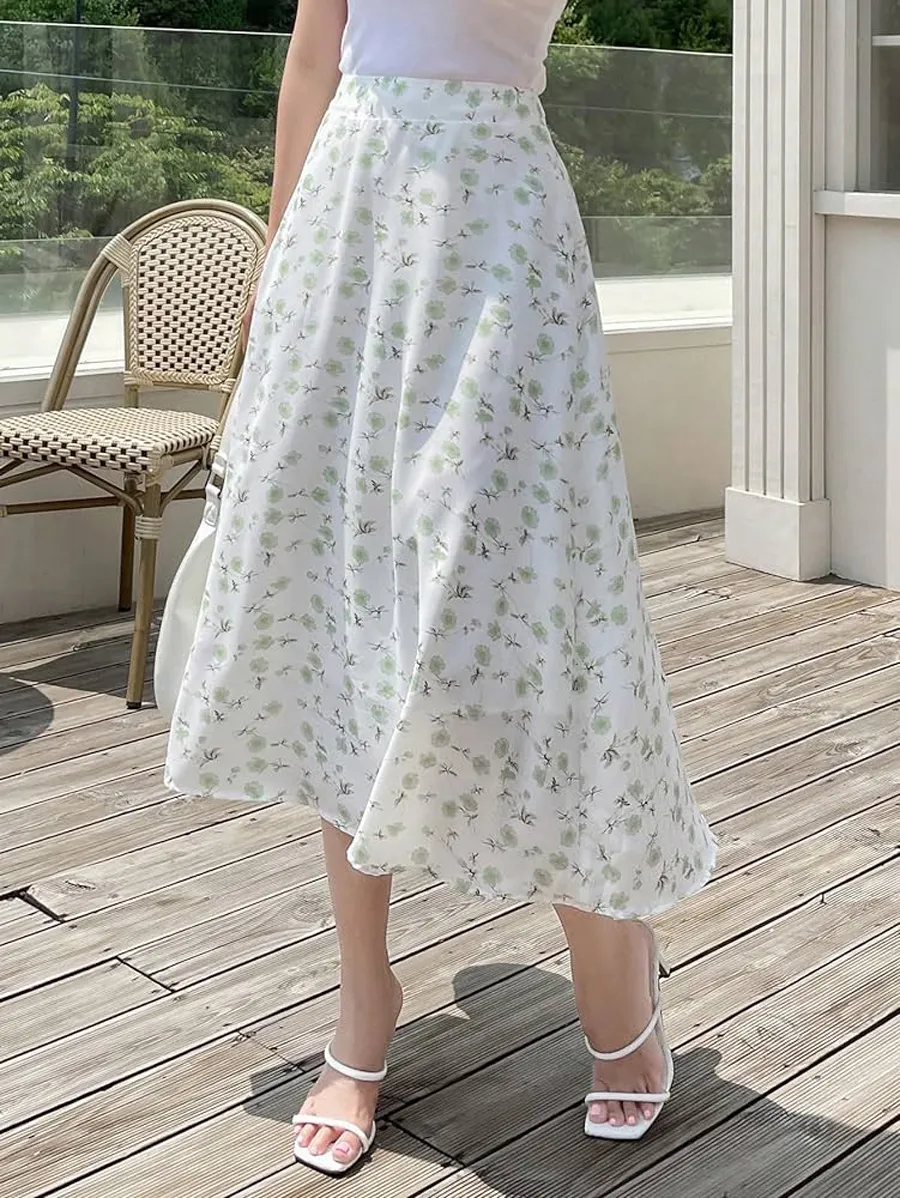 9+ Cách phối đồ với chân váy hoa nhí điệu đà và nữ tính