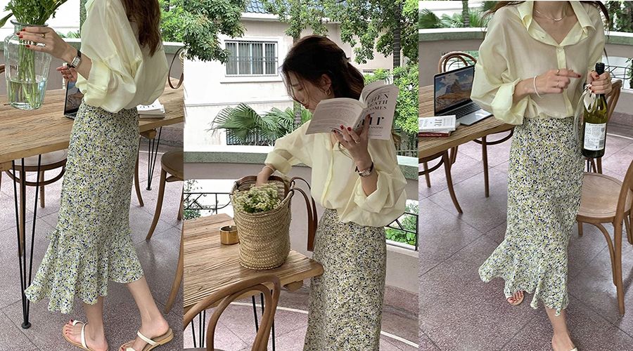 9+ Cách phối đồ với chân váy hoa nhí điệu đà và nữ tính