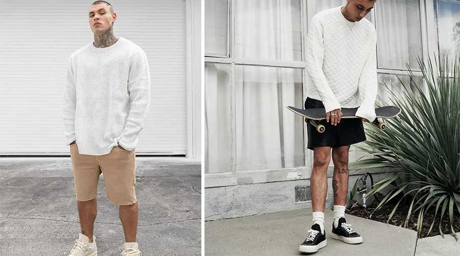 Bỏ túi 10 cách phối đồ với quần short kaki nam trẻ trung