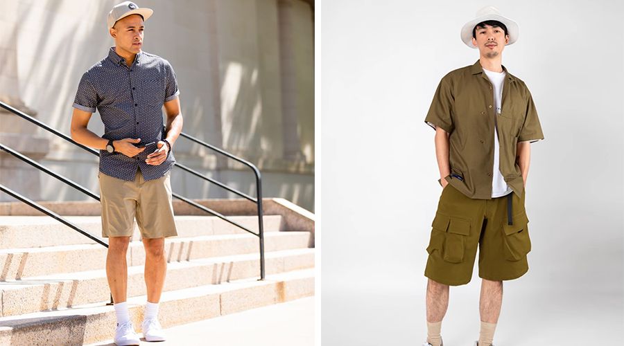 Bỏ túi 10 cách phối đồ với quần short kaki nam trẻ trung