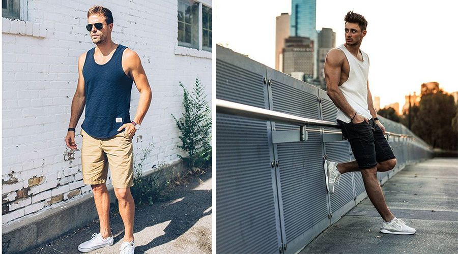 Bỏ túi 10 cách phối đồ với quần short kaki nam trẻ trung