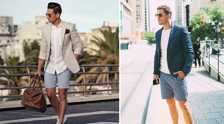 Bỏ túi 10 cách phối đồ với quần short kaki nam trẻ trung