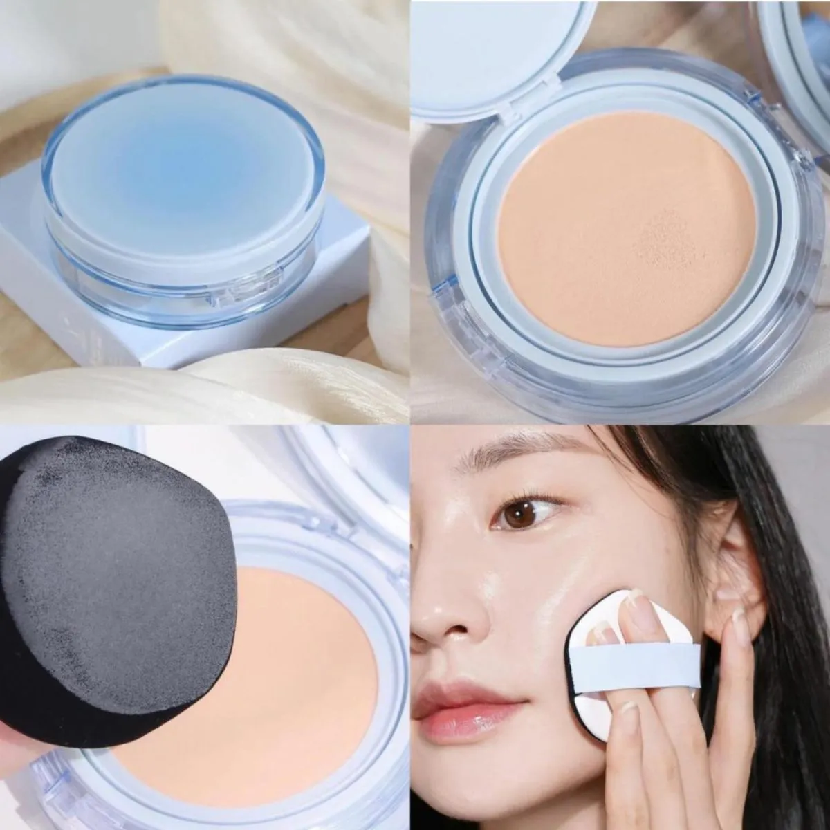 Đánh cushion trước hay che khuyết điểm trước khi trang điểm