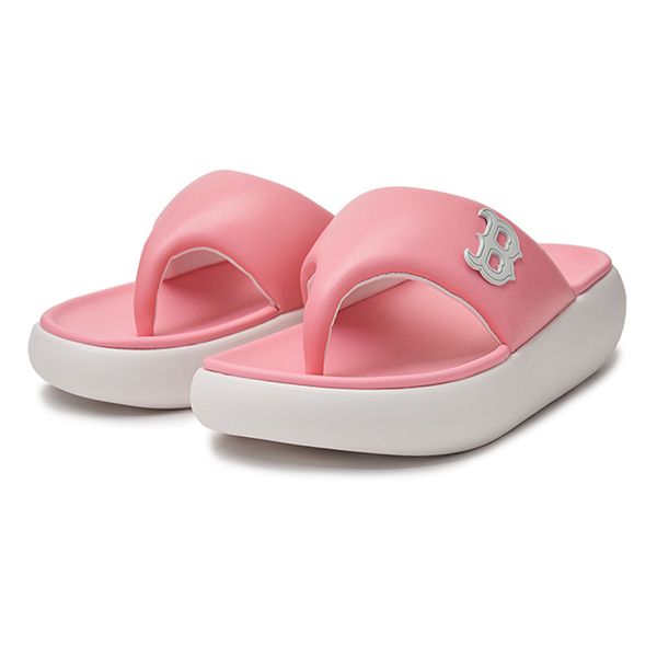 Dép Xỏ Ngón MLB Base Flip-Flop Boston Red Sox 3ALPBFL43-43PKS Màu Hồng Size 230 - Dép - Vua Hàng Hiệu