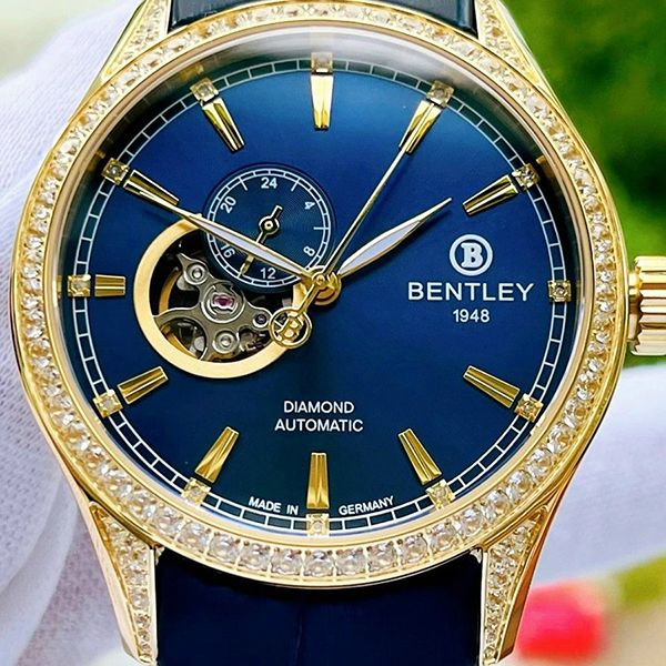 Đồng Hồ Nam Bentley BL1784-252KNN-S2-DMK-GL-X Màu Xanh - Đồng hồ - Vua Hàng Hiệu